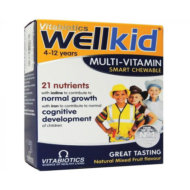 Wellkid Smart Chewable Tablets 30s Medy